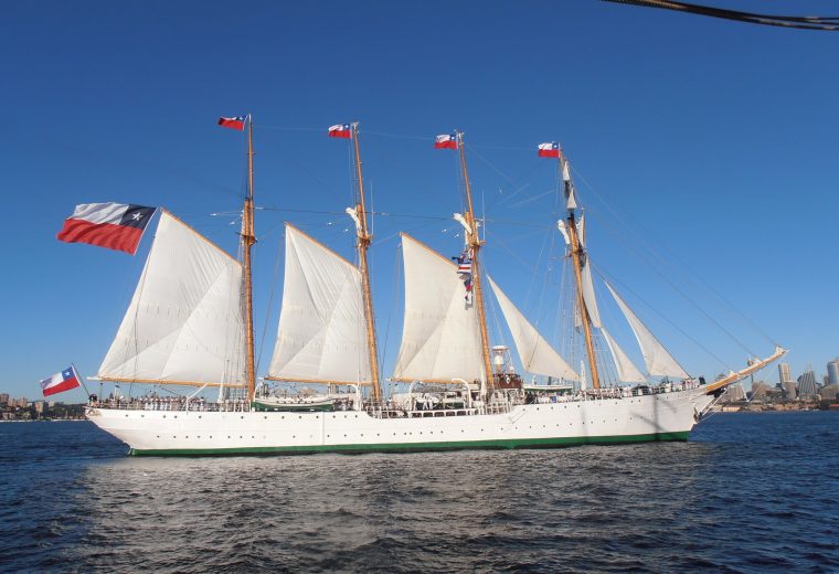 Greet the Chilean Navy Tall Ship Esmeralda