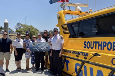 Boat Works commits to 10 years free haul out to the GC Volunteer Coast Guard