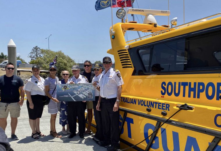 Boat Works commits to 10 years free haul out to the GC Volunteer Coast Guard