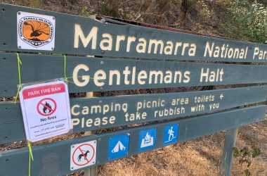 Marine Rescue volunteers prevent fire outbreak in National Park