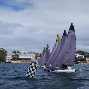 SAILING Champions League - SCLAPAC northern qualifier start off Woolwich. Photo Beau Outteridge
