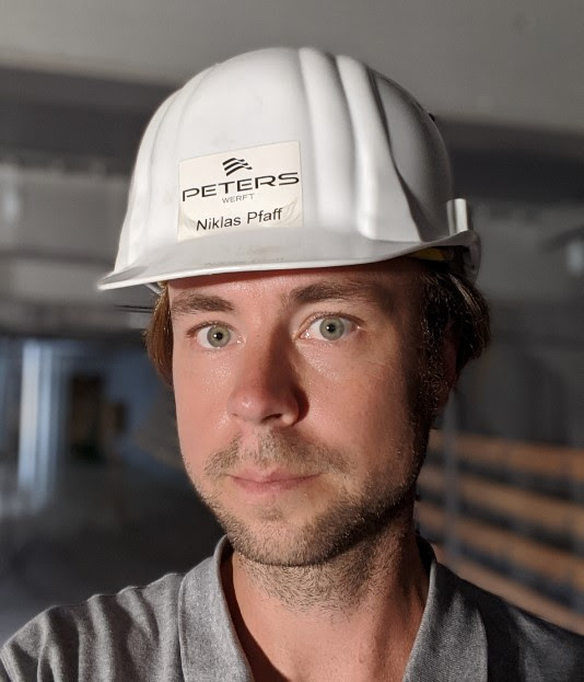 Niklas Pfaff, Project Manager, Peters Werft GmbH