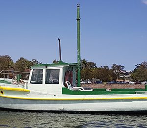 Similar to Frank’s and built in the same yard, the second remaining trawler at Iron Cove