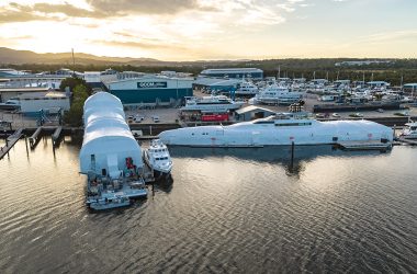 Australian shipyard awarded for simultaneous delivery of two innovative superyacht refit & refinishing projects