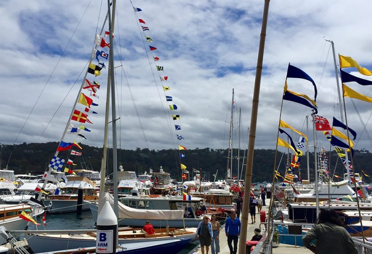 2021 Timber Boat Festival at RMYC Broken Bay