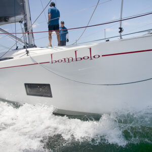 David Boekemann’s Bombolo finished third in the Spinnaker Division.