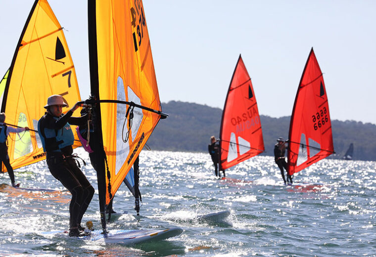 Sail Port Stephens Bay Series sailors treated to sparkling conditions