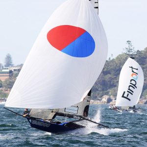 Yandoo heads for home in a Nor'east wind