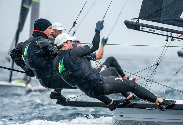 A pair of Silvers on French waters for Australian sailors