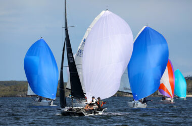 Wet And Wild End To Huge Sail Port Stephens Regatta