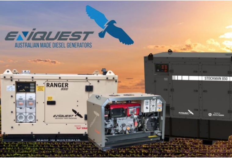 Eniquest Diesel Generators to be Distributed by Power Equipment