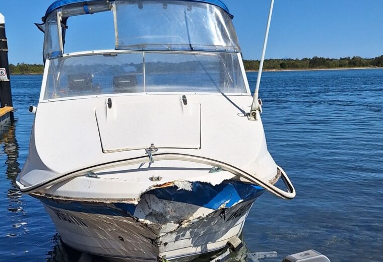 Lucky Escape for a Fisherman on NSW Mid North Coast